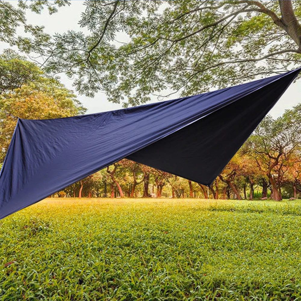 Rain Fly Sun Shade Sail Canopy UV Resistant Waterproof Sand Sunshade Picnic Tent Sun Shelter Shade Sail for Outdoor Activities