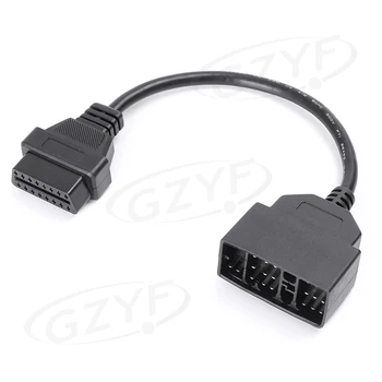 

22 Pin OBD1 to 16 Pin OBD2 Car Adaptor Convertor Connection Cable For Toyota Universal