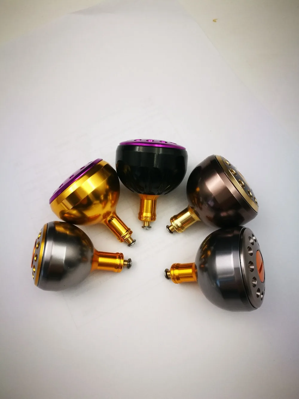 

KAWA New Design Machined Metal Fishing Reel Handle Knobs Bait Casting Spining Reels Fishing Tackle Accessory