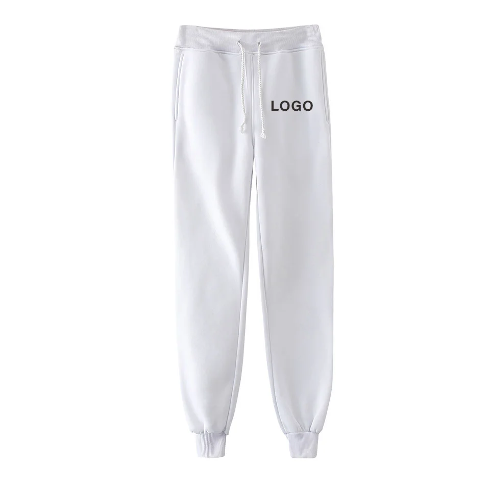 DropShipping Custom DIY Logo Beam Pants Men Women Kpop Customize Streetwear HIP HOP Sweatpants Fashion Cool Full Trousers