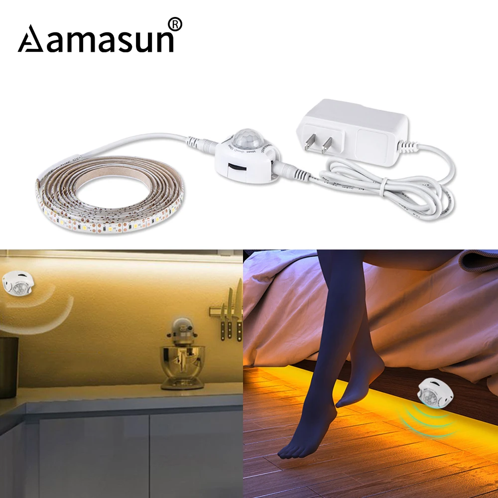 Buy Motion Sensor LED Strip 1M 2M 3M 4M 5M Emergency