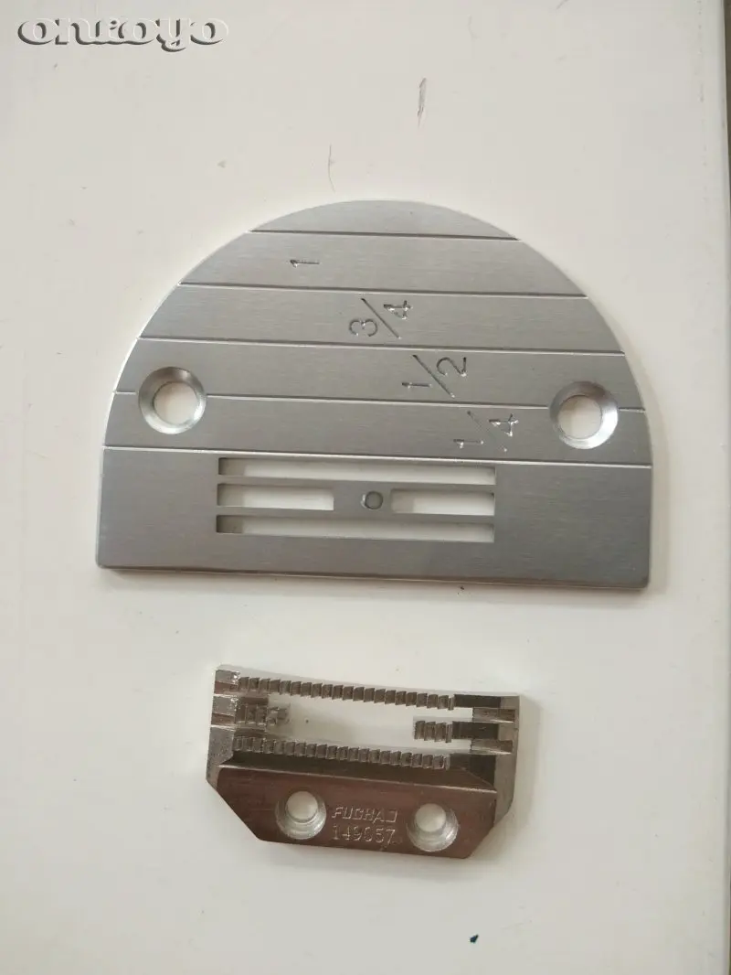 

Industrial sewing machine spare parts needle plate and feed dog for single needle DDL-8700A machine JB1109-012-IOB/149057