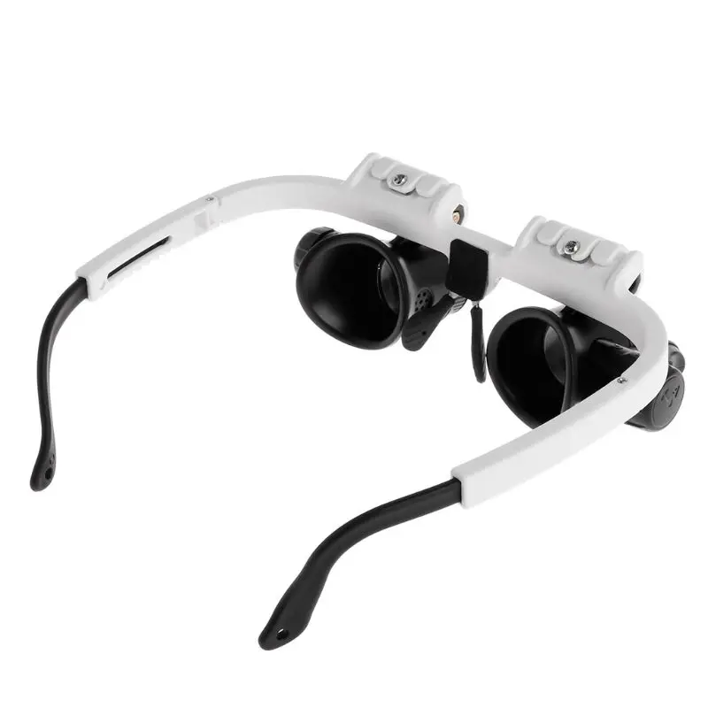 

Headband Magnifier with LED Light Head Mounted Magnifying Glasses 8X 23X