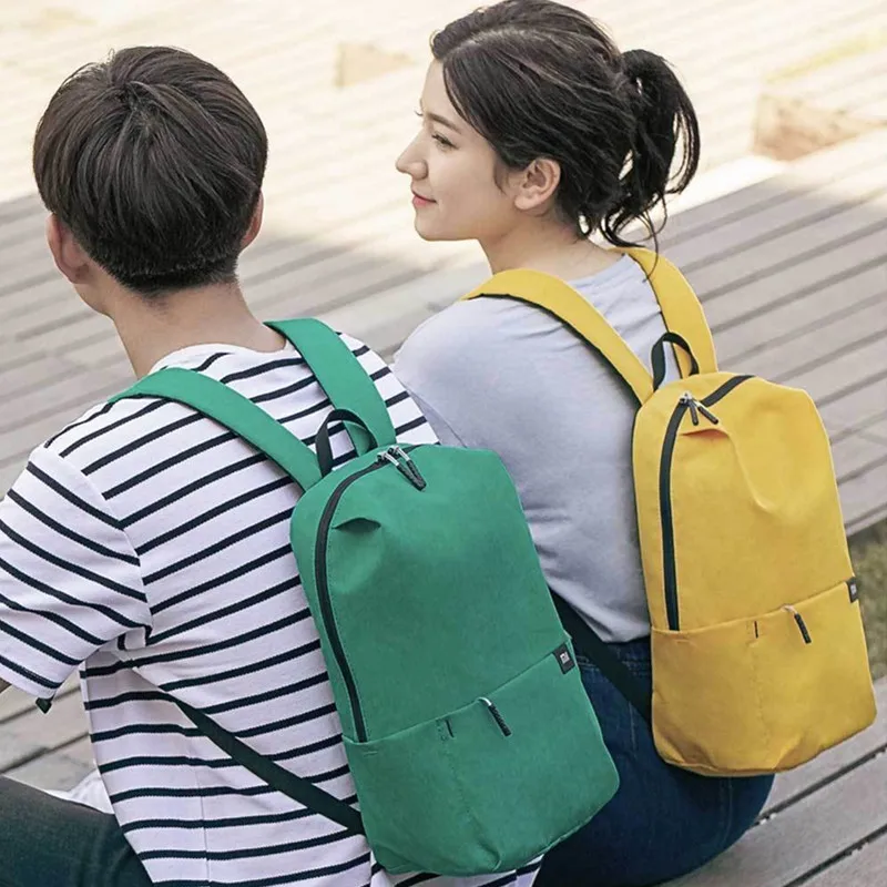 Xiao mi mi рюкзак 10L Сумка городской Досуг Спортивный нагрудный пакет сумки для мужчин женщин маленький размер плеча Unise H20 Прямая