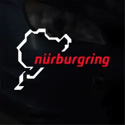 Nurburgring наклейка для виниловая переводная наклейка на окно наклейка s 8''