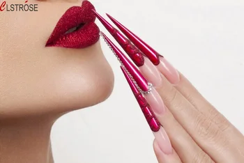 

CLSTROSE Home Decoration Lips Lipstick Manicure Nails Toes Silk Fabric Poster Print Picture On Canvas Wall Art Home Decor