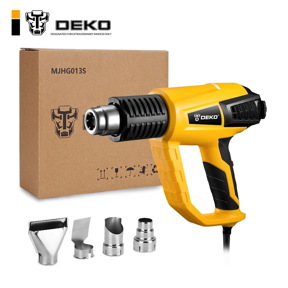 DEKO 220V Heat Gun 2000W Variable Temperature Advanced Electric Hot Air