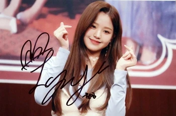 

hand signed IZ*ONE Izone Jang Won Young autographed photo 5*7 K-POP 102018C