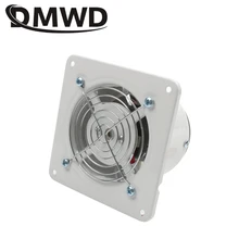 DMWD 4 дюйма 25 Вт кухня туалет вытяжной вентилятор " Окно Ванная висячая стена воздуходувка 100 мм металлическая труба выхлопа
