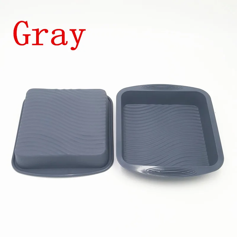 

1pc Square Silicone Cake Mold 3D Sugarcraft Chocolate Mousse Chiffon Mold DIY Fondant Cake Decorating Tools Kitchen Bakeware Pan