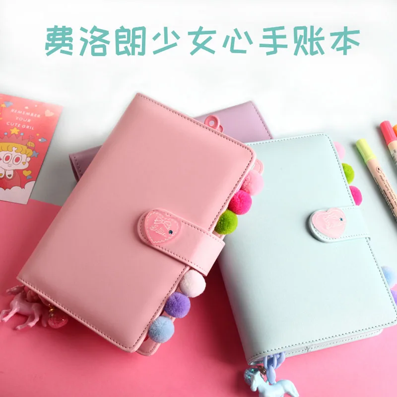 

Maruman Japanese Creative Cute Notebook A6 Loose-leaf Notebook Decorative Set 1PCS