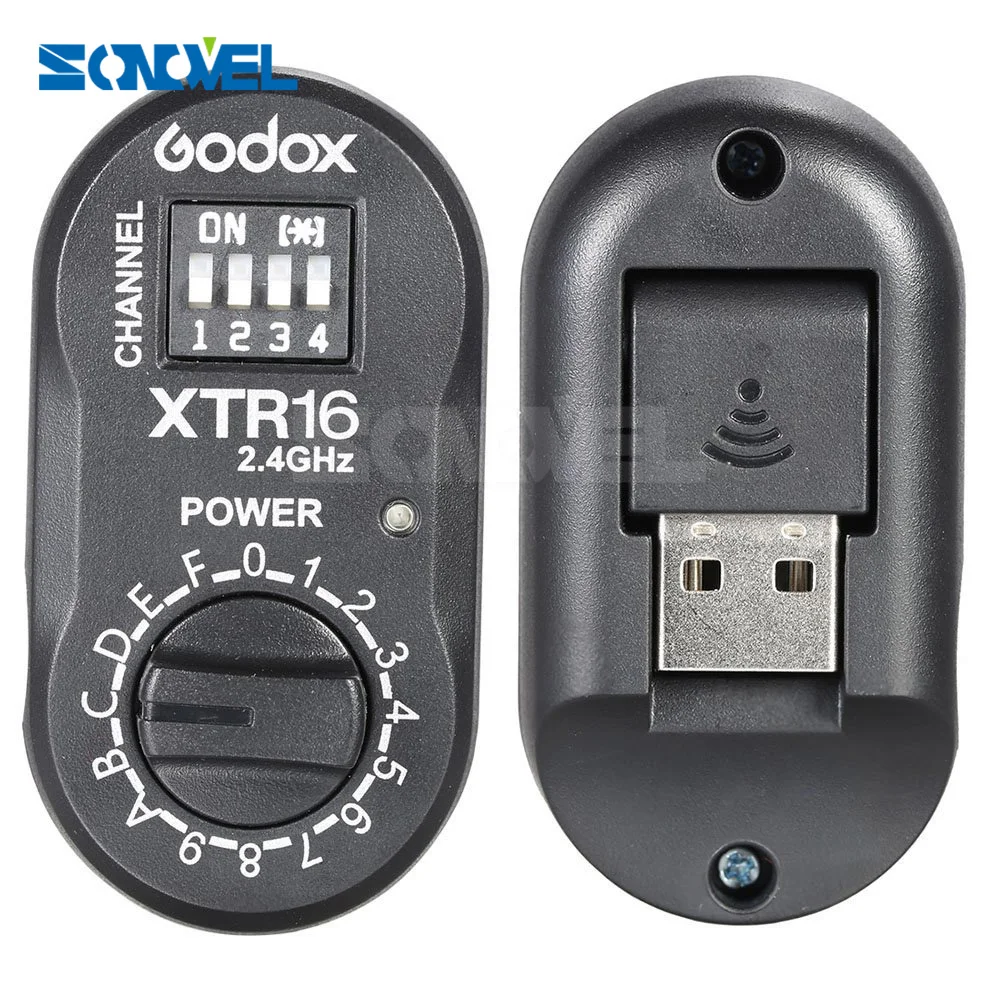 Godox 3x xtr-16 Беспроводной 2.4 г Мощность Управление флэш приемников+ x1t-n TTL Беспроводной передатчик для Nikon AD180 AD360 ad360ii