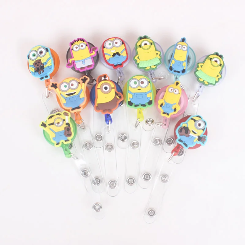 

2017l Cute Telescopic Badge reel ID Cardholder ID Badge Brand Tag Caliper Reel is available in office companies