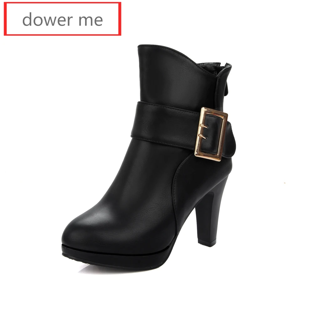 dower me 2017 women s font b boots b font leather production font b ankle b