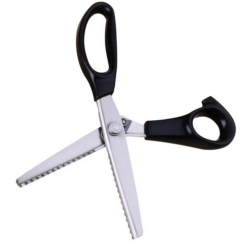 5mm Trigonal Pinking Shears Scissors Sewing Fabric Leather Craft