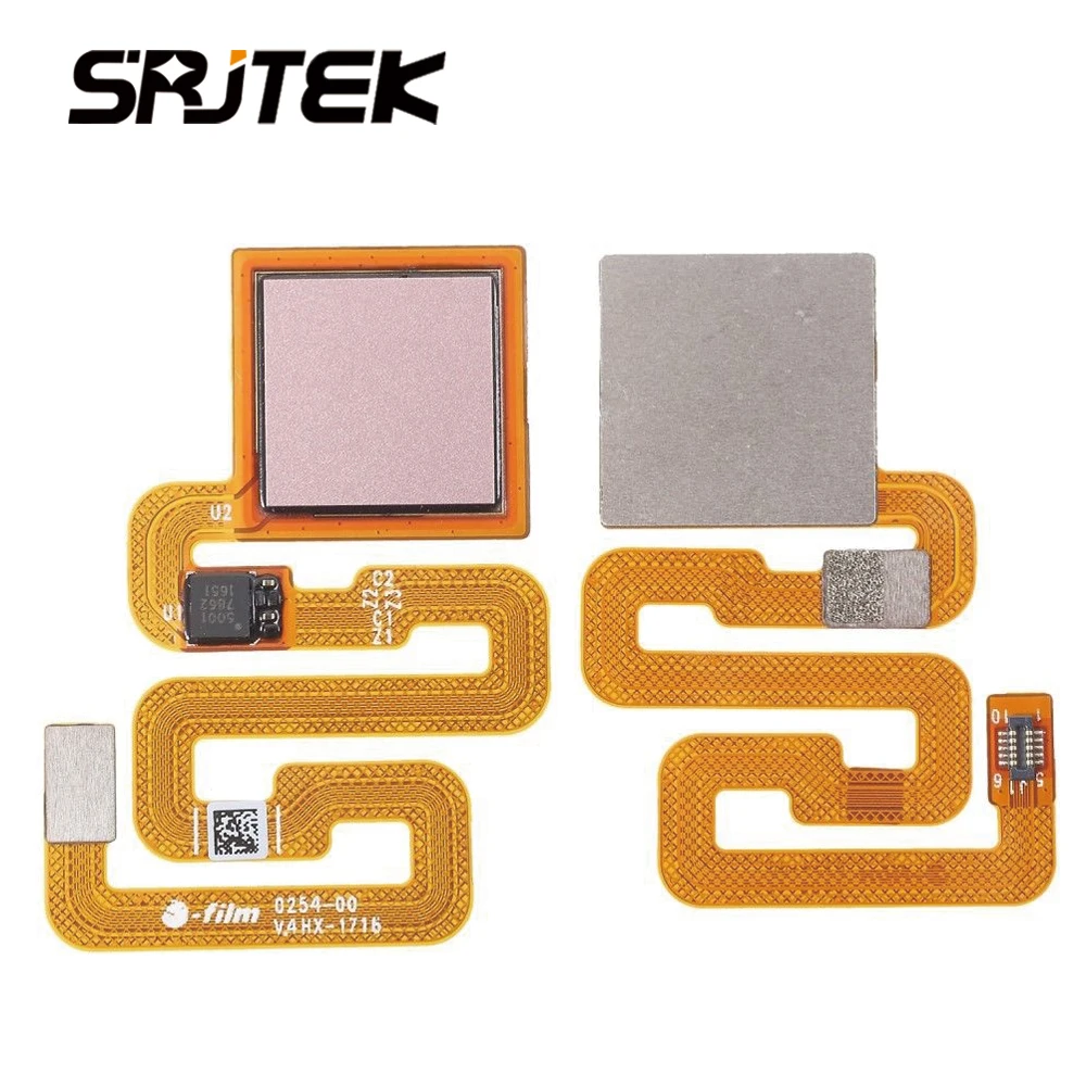 

SRJTEK 100% TESTED ORIGINAL Fingerprint Sensor Flex Cable For Xiaomi Redmi 4X Home Return Key Menu Button Flex Cable Replacement