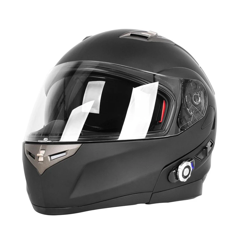 Freedconn BM2-S мотоциклетный Встроенный Bluetooth домофон шлем мото BT гарнитура Capacete полное лицо КАСКО гоночный крест шлем