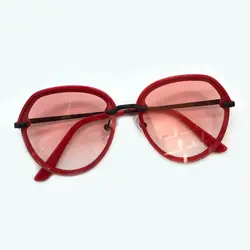 Высокое качество для женщин Овальные Солнцезащитные очки для мода 2019 г. Роскошные брендовая Дизайнерская обувь сплав рамки
