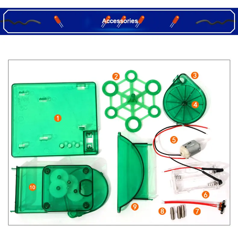 Мыльные пузырьки машина сборные комплекты DIY физические маленькие изобретения детские технологии Обучающие игрушки подарок на день рождения