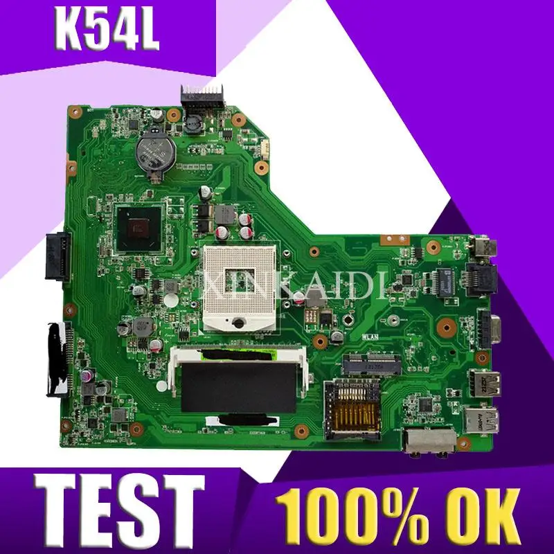 XinKaidi REV 2 0 K54L материнская плата для ноутбука ASUS X54H X54L ноутбук тест оригинальная