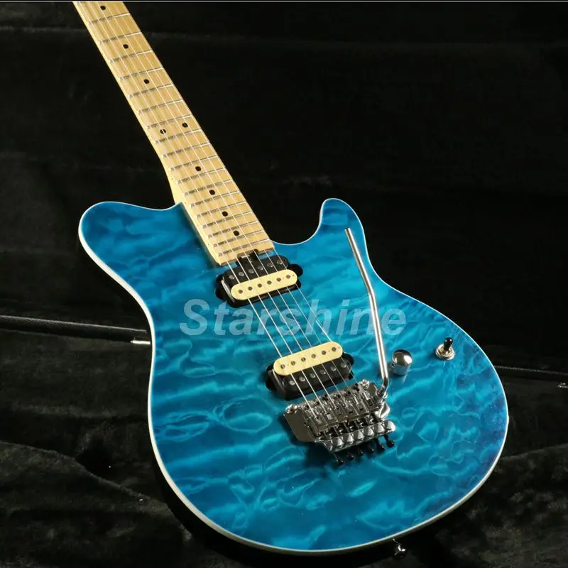

Musicman Electric Guitar X3-2 5A Quilted Maple Veneer Floyd Rose Bridge More Color Can choose