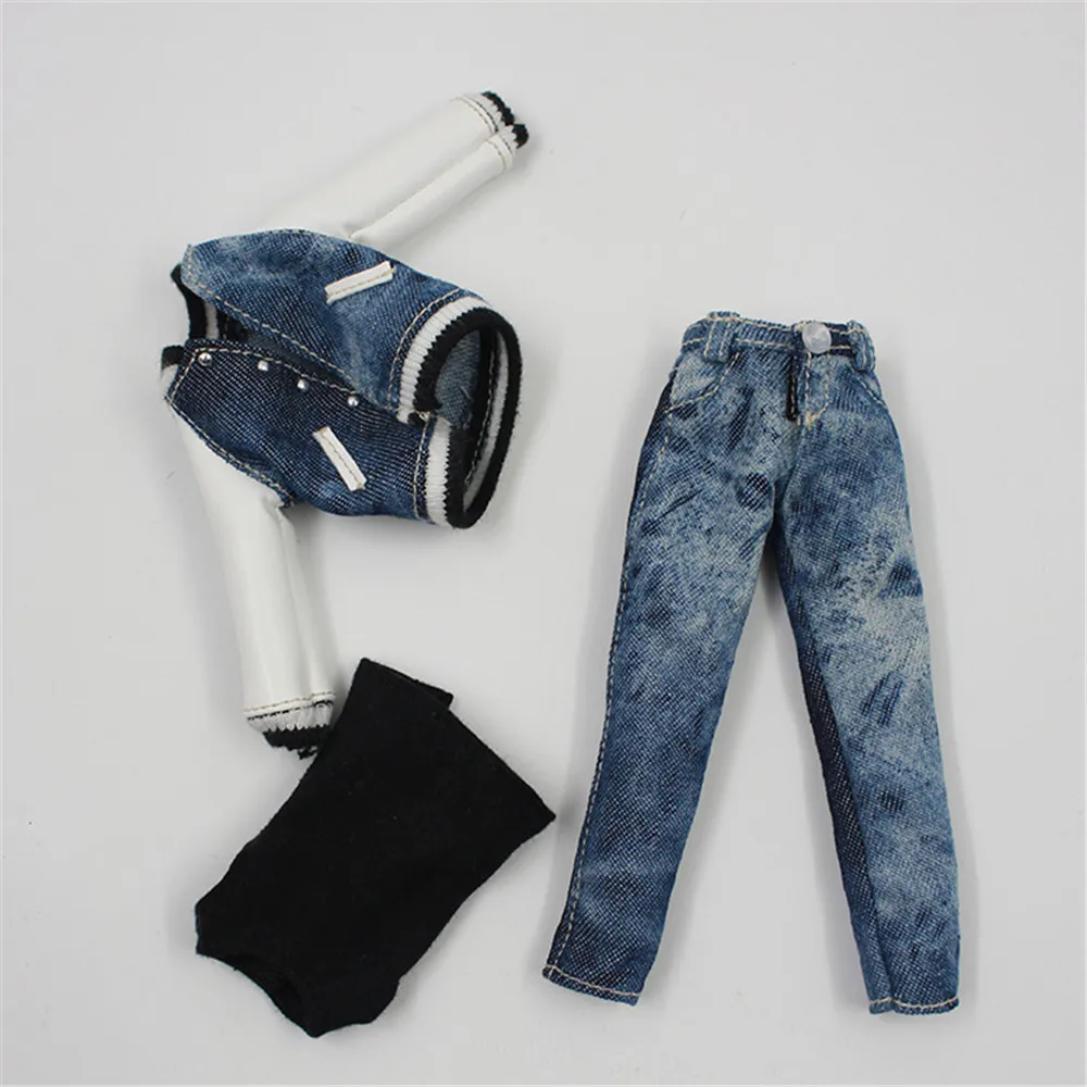 Блит одежду, чтобы джинсовая одежда джинсы форма он подходит для Icy шарнирная кукла Блит азон тела licca 1/6 кукла