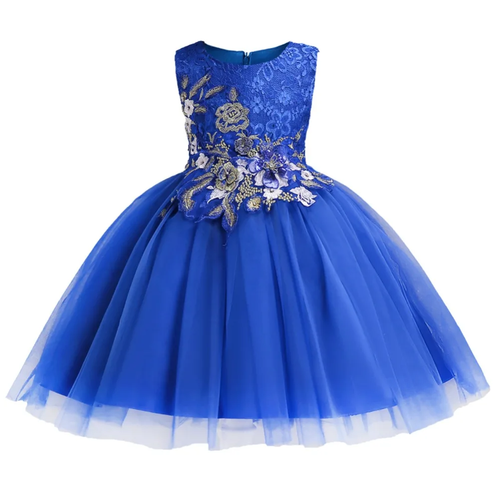 Детская одежда платье с цветочным узором для девочек платье с цветочным рисунком элегантное красивое рождественское платье принцессы на свадьбу Одежда для девочек от 3 до 14 лет