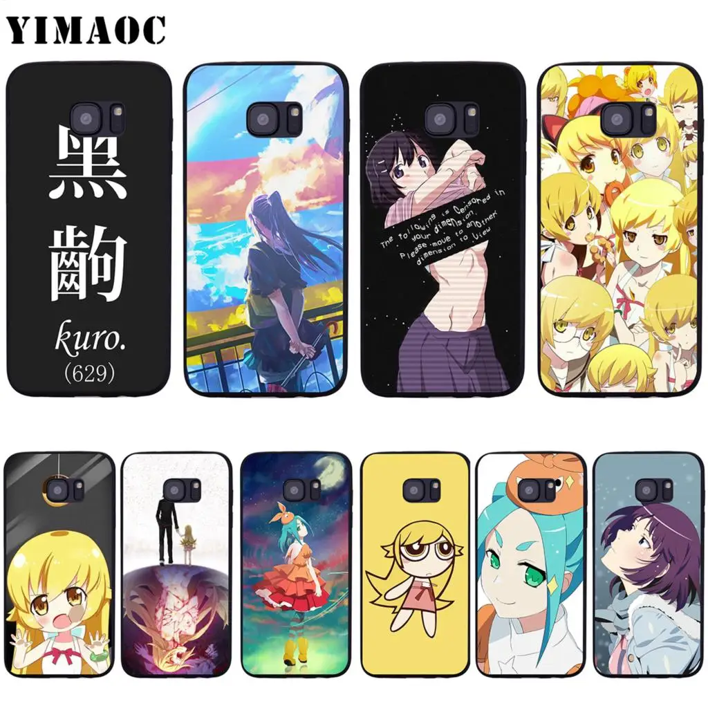 YIMAOC Monogatari чехол для Samsung Galaxy A7 A8 A9 A10 A20 A30 A40 A50 A70 M10 M20 M30 S10e J6 Plus | Мобильные телефоны и
