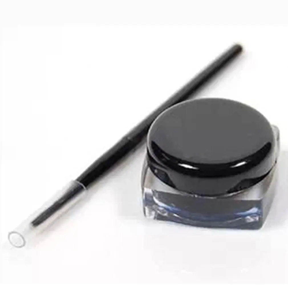 

Waterproof Eyeliner Black 12/box With Brush Gentle Fast And Easy Sweatproof Delicate Lines Quick Drying