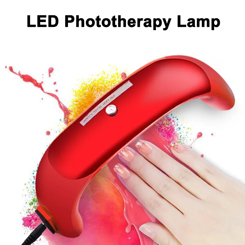 

Portable Nail Dryer with Mini LED UV Lamp for Faster Curing All Gels HJL2019