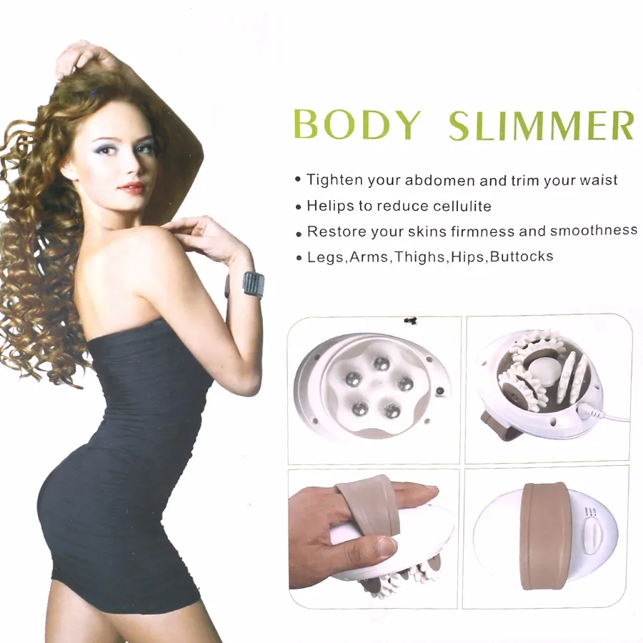 3D Electric Body Massager Roller Slimmer Fat Burne Relax Body Motorized Roller Slimming Massager font b