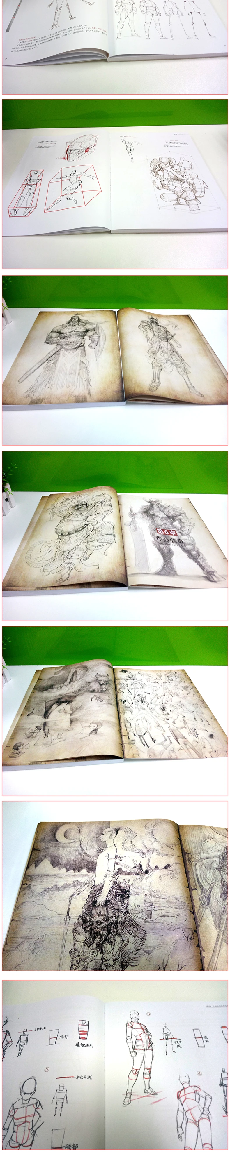 Новая горячая игра Аниме структура тела моделирование ручная роспись техника эскиз книга запись нулевой основе самоисследование