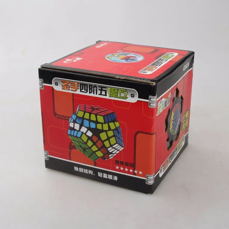Shengshou Mestre Kilominx Cubo Mágico Profissional 4x4x4 Pvc & Matte Stickers Megaminx Enigma Velocidade Brinquedos Clássicos New 8 4x4x4 PVC & Matte Stickers Cubo Megaminx