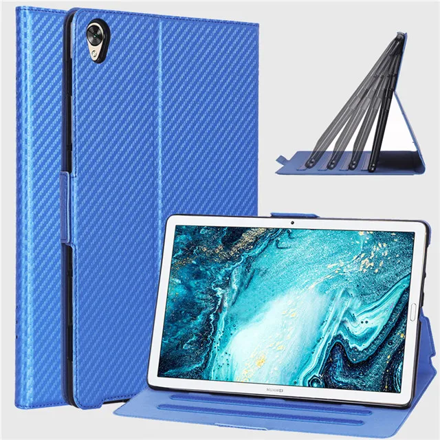 B STYLE BLUE Чехол для планшета huawei Mediapad M6 10," folio Stand Wallet чехол держатель для рук для huawei M6 10,8" PRO VRD-L09 Coque - Цвет: B STYLE BLUE