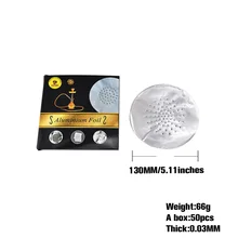 HONEYPUFF 1 коробка круглый алюминиевый кальян фольга бумага диаметр 130 мм/толщина 0,03 мм с отверстиями кальян chicha уголь чаша