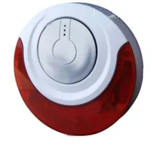 Фокусировка MD-214R беспроводной 433 МГц/868 МГц внутренняя сигнализация стробоскоп Вспышка Сирена 110 дБ с перезаряжаемой батареей