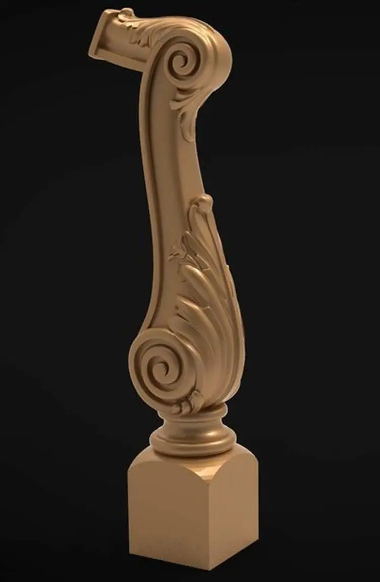3d column_1 model relief for cnc in STL file format | Инструменты