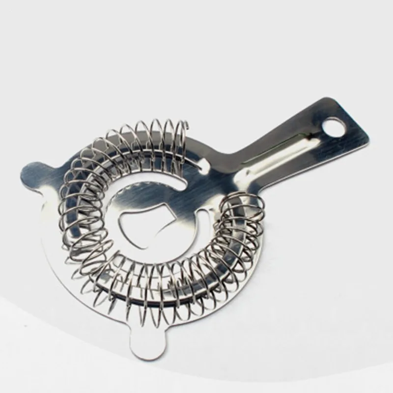 50PCS Cocktail Shaker Strainer Bar Ice Wire Mixed Drink Stainless Steel