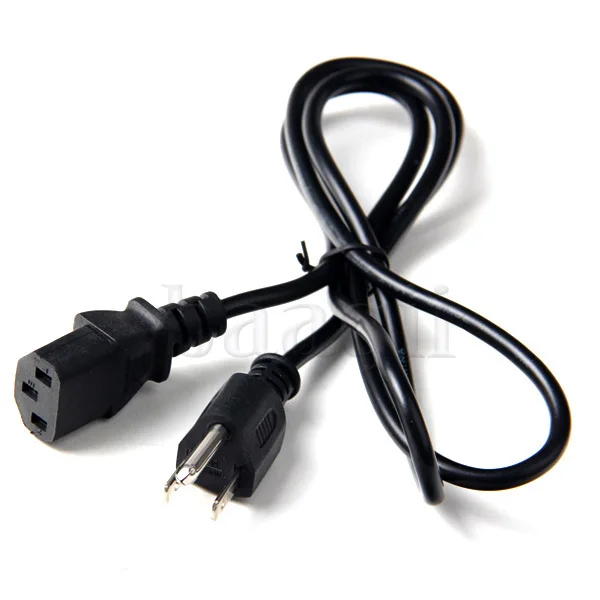AC Power Extension Adapter Cable For Led TV US Wall Plug PA25in Power
