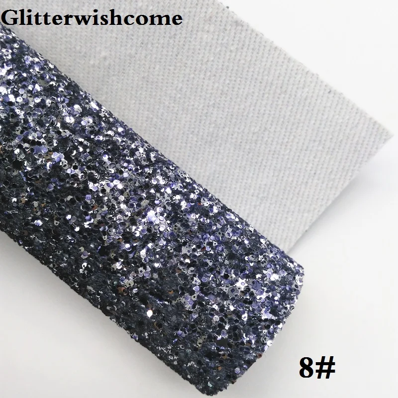 Glitterwishcome 21X29 см A4 Размеры виниловые обои для банты, матовый с эффектом блестящей кожи тканевый Виниловый фон для банты, GM089A