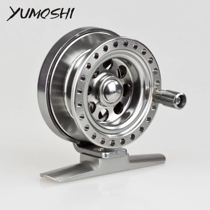 Yumoshi BLV50 Рыболовные катушки переднее колесо металлический плот летающее маховик