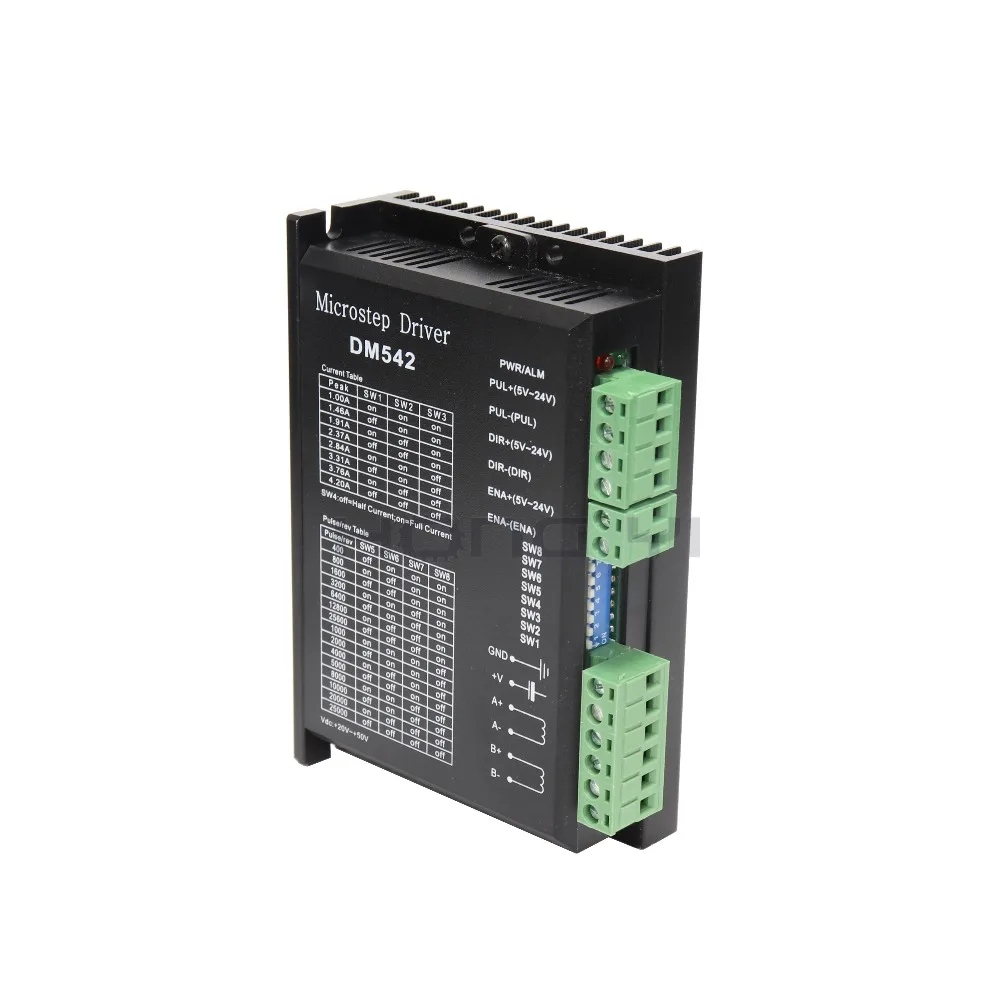 DSP шагового драйвер 3 шт. lcd2405m работать 20-50 В выход 1-4.2a текущая работа с Nema 23 и nema 17 шаговый двигатель более DM542