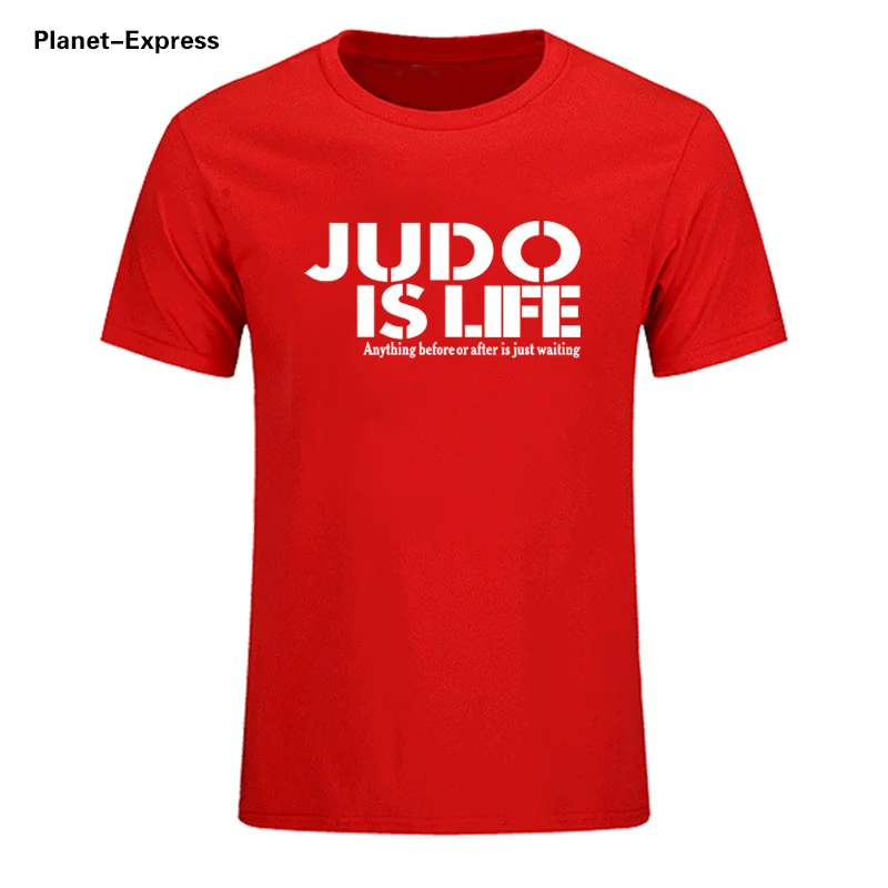 2018 новые летние Judo Is Life забавные взрослые мужские хлопковые футболки с коротким