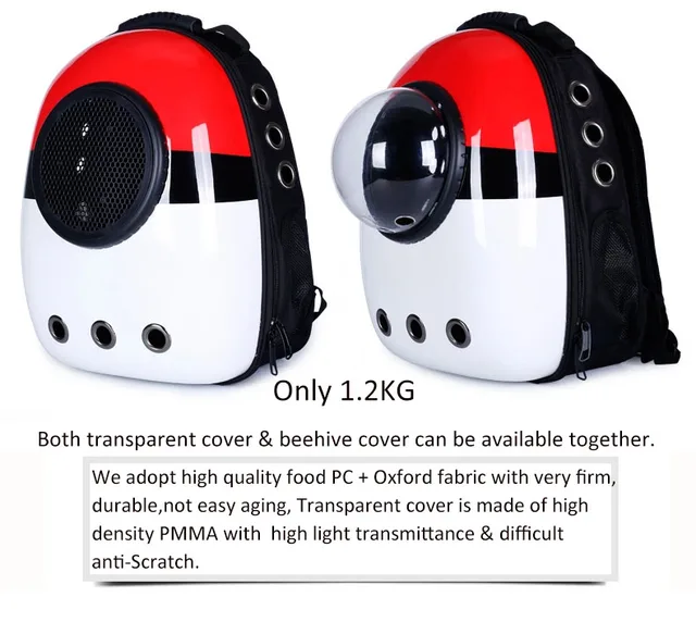 Outdoor Astronaut Bubble Pet Backpack, Portable Window Travel Bag, Breathable Space Capsule Carrier for Cat and Dog 2 Outdoor Astronaut Bubble Pet Backpack, Portable Window Travel Bag, Breathable Space Capsule Carrier for Cat and Dog 2