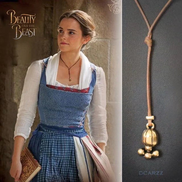 2017 Belle's Lariat Necklace Beauty and the Beast Belle Cosplay Movie