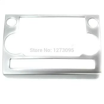 

For Discovery Sport 2016 2017 2018 ABS Front Dashboard CD Control Panel Frame Cover Interior Protector Car Styling Accessories