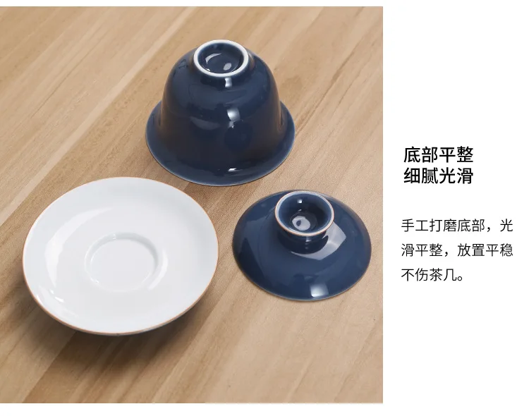 Китайский чайный набор, элегантные чайные чашки Gaiwan, супница, миска, блюдце, чайный набор, чайная чашка, Прямая поставка
