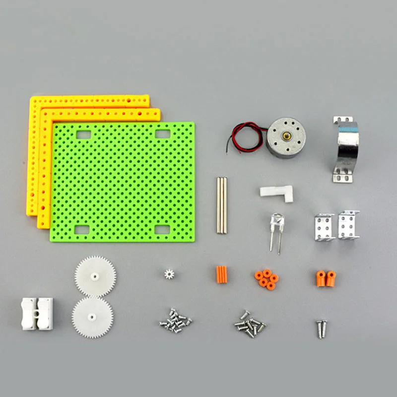Дети DIY Кривошип Динамо модель фонаря стволовая Физика Наука пластиковая игрушка