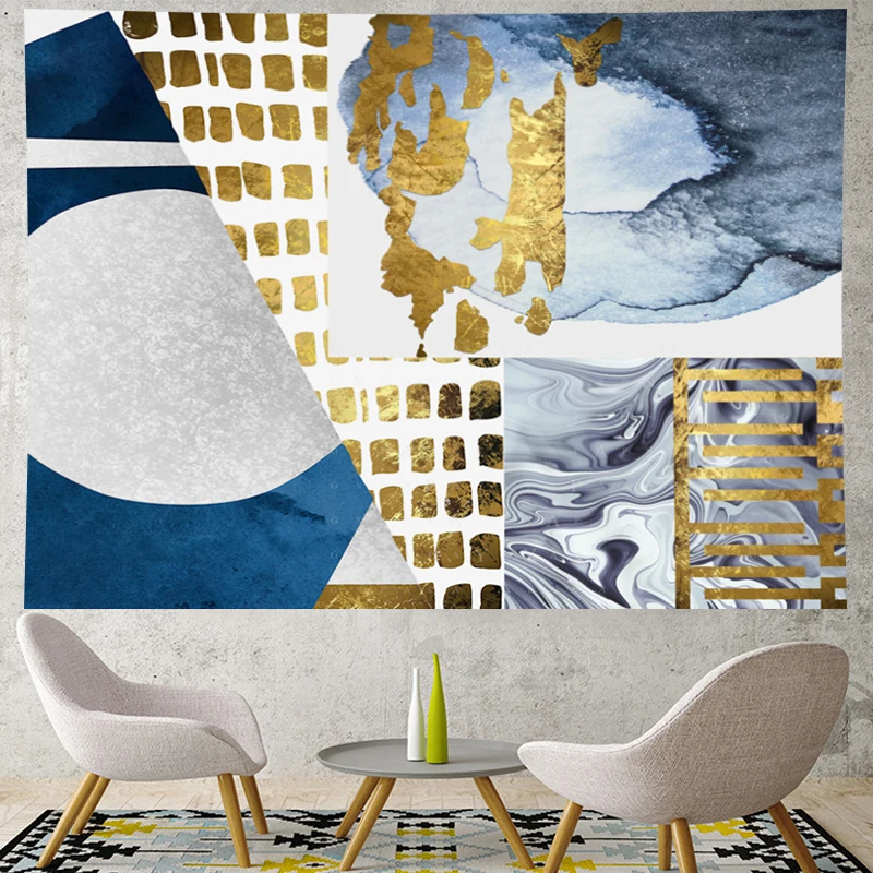 Fashion Geometric stripe abstract wall hanging structure hippie Tapestries splice Psychedelic Wall carpet Hanging Home Decor Fashion Geometric stripe abstract wall hanging structure hippie Tapestries splice Psychedelic Wall carpet Hanging Home Decor