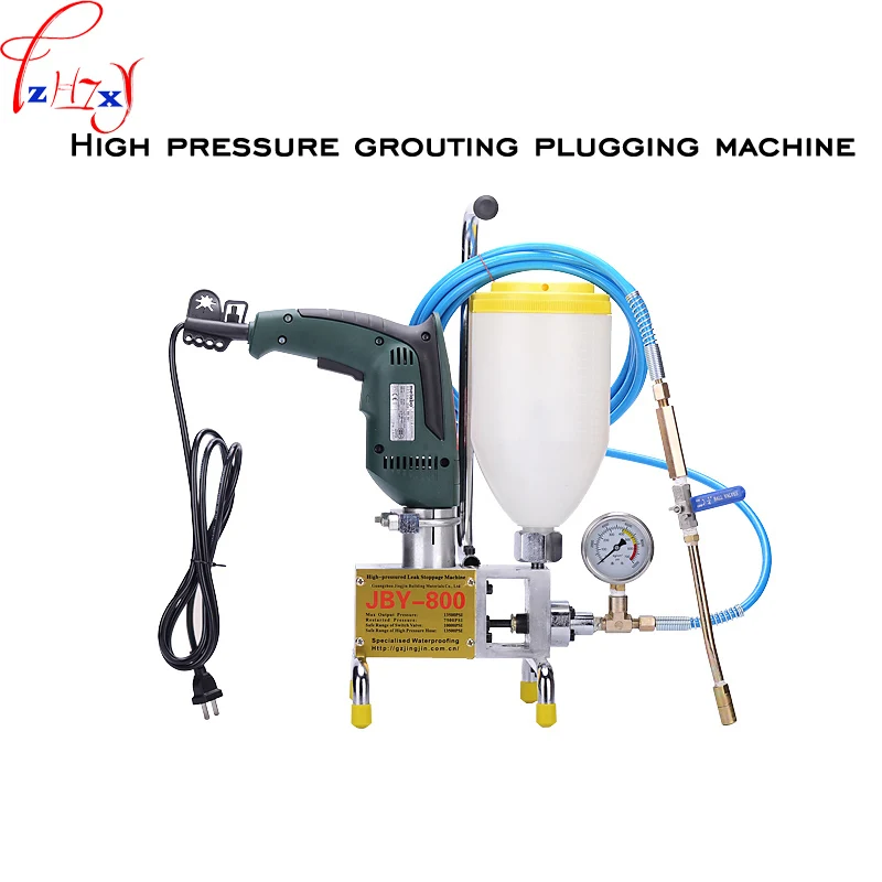 Polyurethane resin grouting grouting pump JBY 800 high pressure grouting plugging machine 220V 1PC
